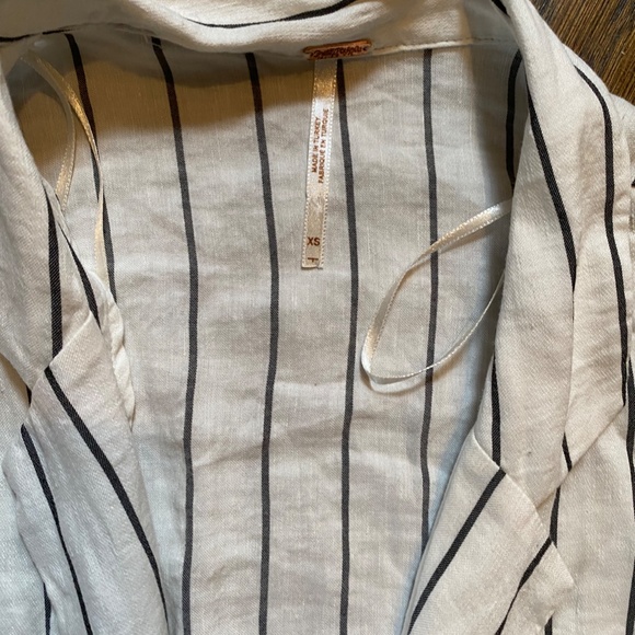 Free People Cropped Tie-up Top - Picture 2 of 3